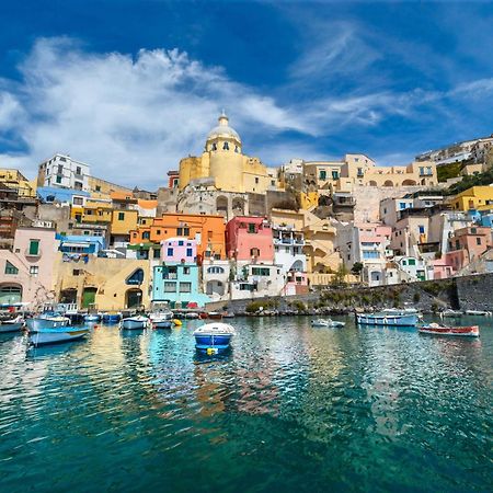De Lamartine A Marina Di Corricella Procida Buitenkant foto
